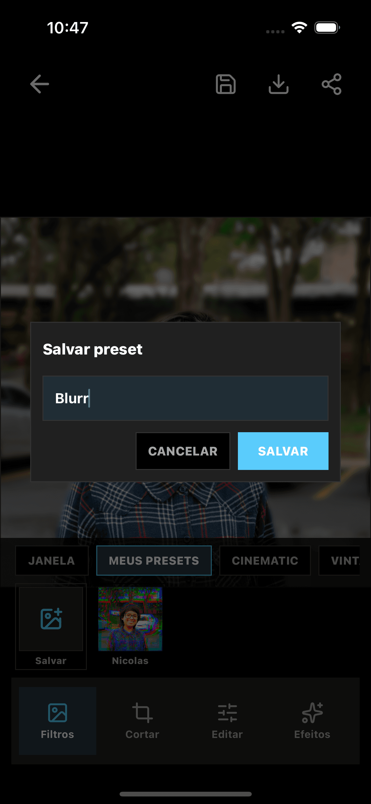 Presets autorais